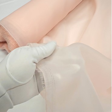 Органза матовая Виола пудровый цвет Органза матовая Виола пудровый цвет