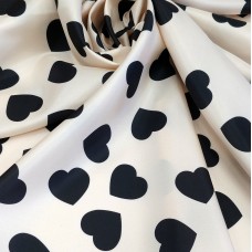 Тафта POLI с принтом Сердечки Тафта POLI с принтом Сердечки