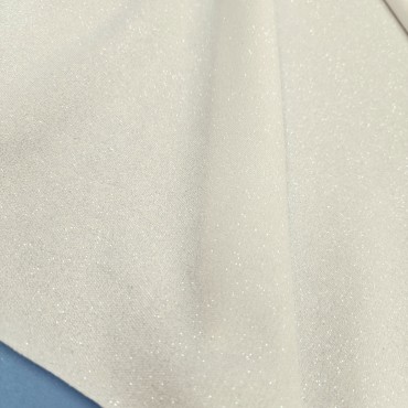 Трикотаж люрекс лунный свет белый Трикотаж люрекс лунный свет белый