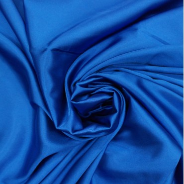 Атлас стрейч - цвет синий