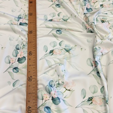 Армани шелк стрейч с цветочным принтом розы