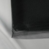 Грек Тюль - полужесткая сетка - цвет черный 16
